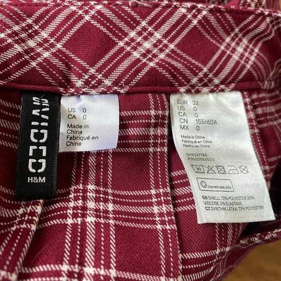Divided By H&M - Plaid Pleated Mini Skirt - Picture 14 of 15